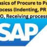 Basics of Procure to Pay Process (Indenting, PR to PO, Receiving process)